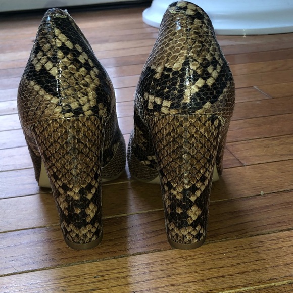 Python Nine West heels - Picture 6 of 6